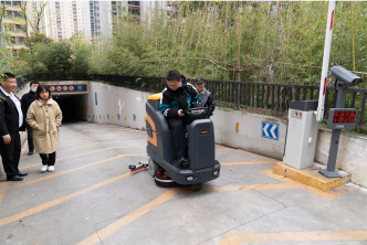 萬科物業(yè)成功采購了橙犀洗地機(jī)