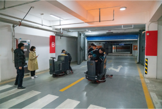 萬科物業(yè)成功采購了橙犀洗地機